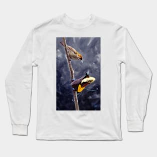 Magnificent Bird of Paradise pair Long Sleeve T-Shirt